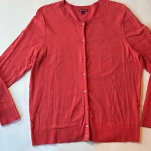 Merona Button Front Cardigan Sweater
Size 1X